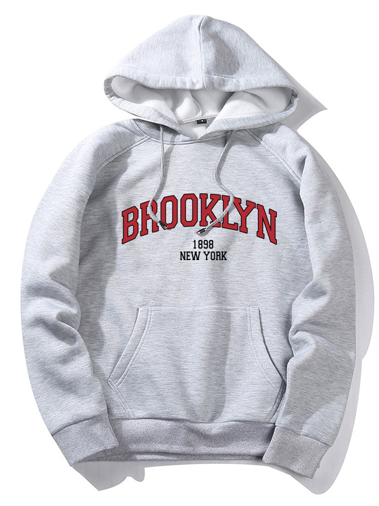 Brooklyn Letter Graphic Hoodies